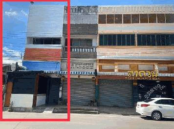 อาคารพาณิชย์ 3 ชั้น เมืองลำปาง ที่ดินพร้อมสิ่งปลูกสร้าง ทำเลทองใจกลางเมือง 